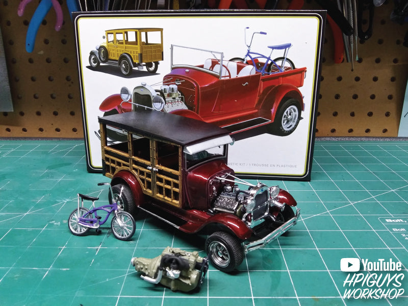 AMT 1929 Ford Woody Pickup 1:25 Scale Model Kit