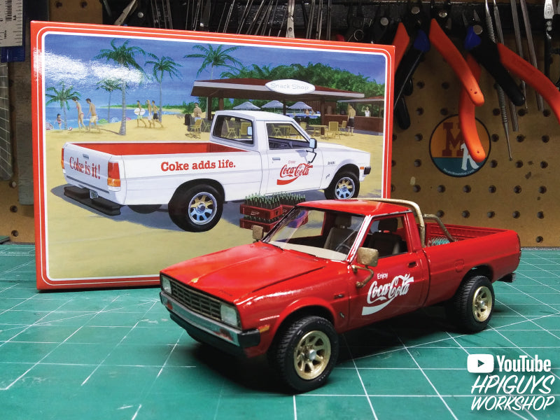 AMT 1980 Dodge Ram D-50 Pickup Coke 1:25 Scale Model Kit