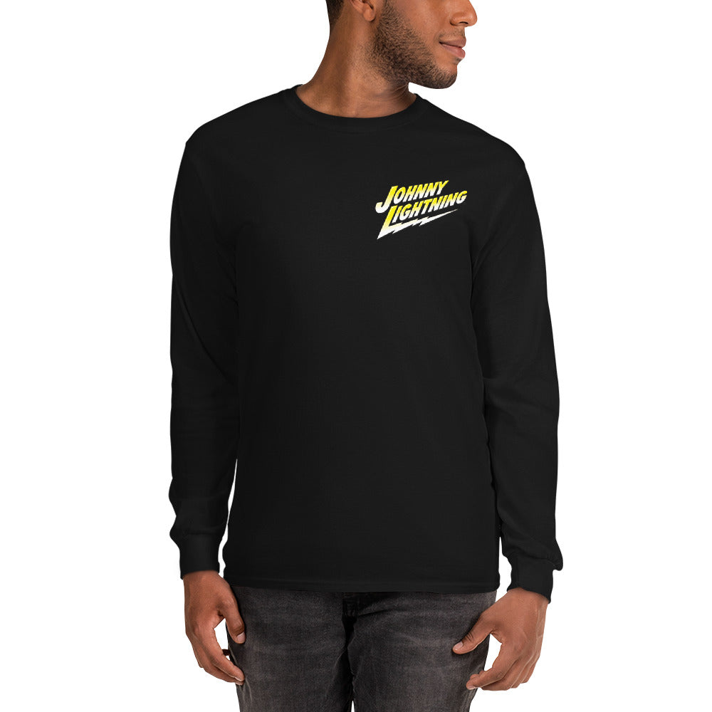 JOHNNY LIGHTNING LOGO PRINTED LONG-SLEEVED T-SHIRT (FRONT)