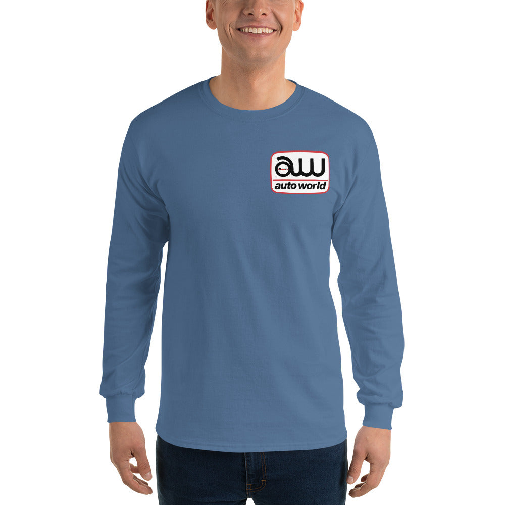 AUTO WORLD LOGO PRINTED LONG-SLEEVED T-SHIRT (FRONT)