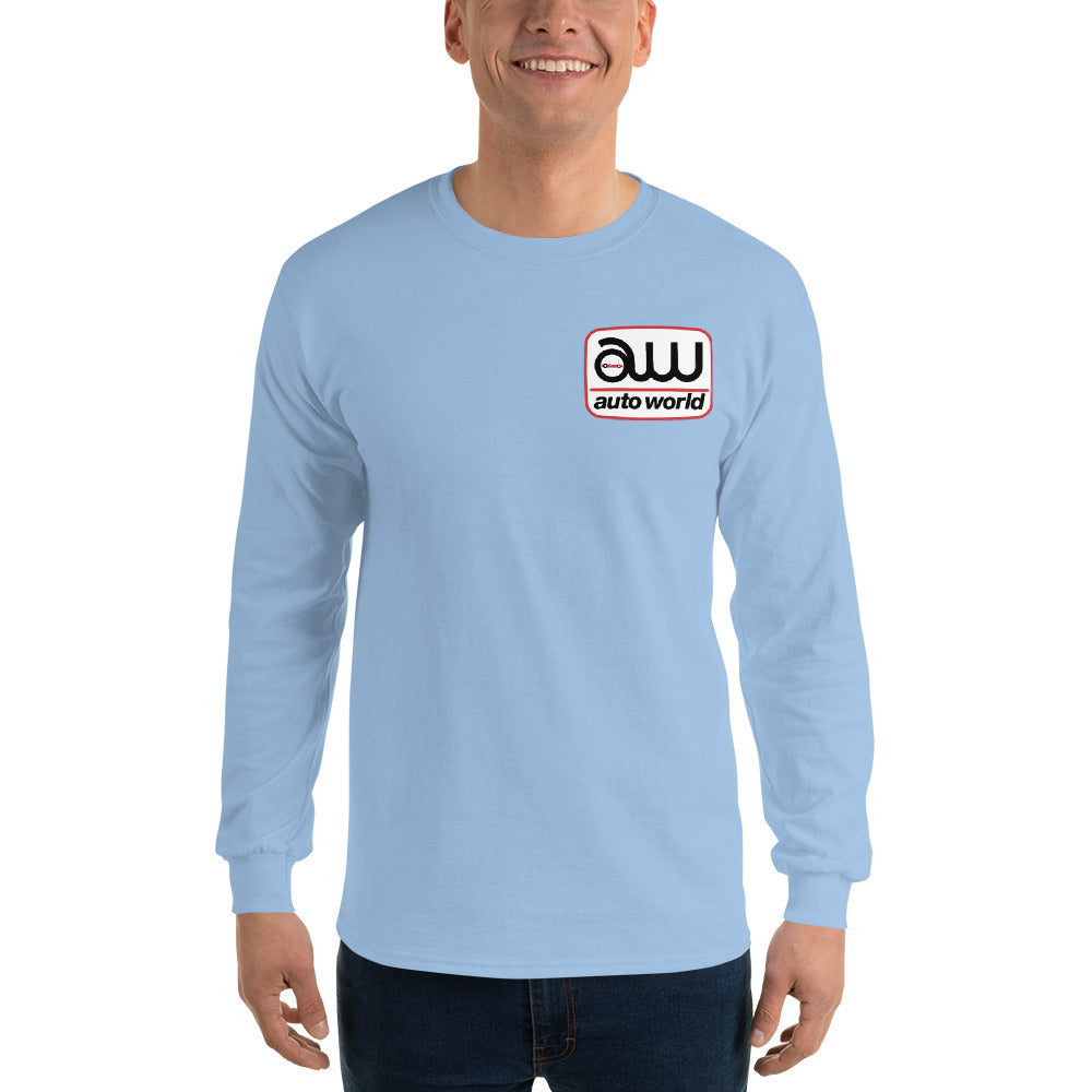 AUTO WORLD LOGO PRINTED LONG-SLEEVED T-SHIRT (FRONT)