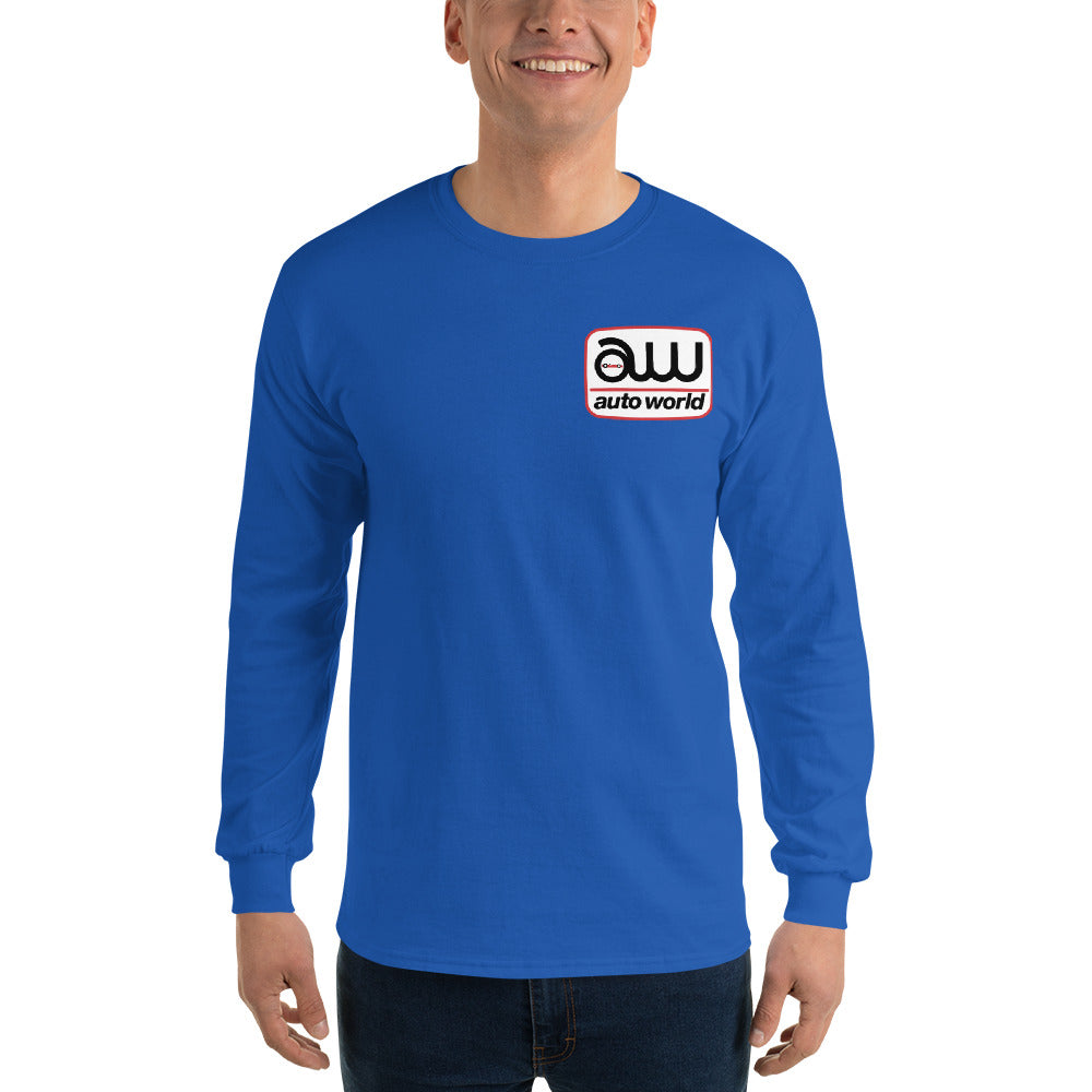 AUTO WORLD LOGO PRINTED LONG-SLEEVED T-SHIRT (FRONT)