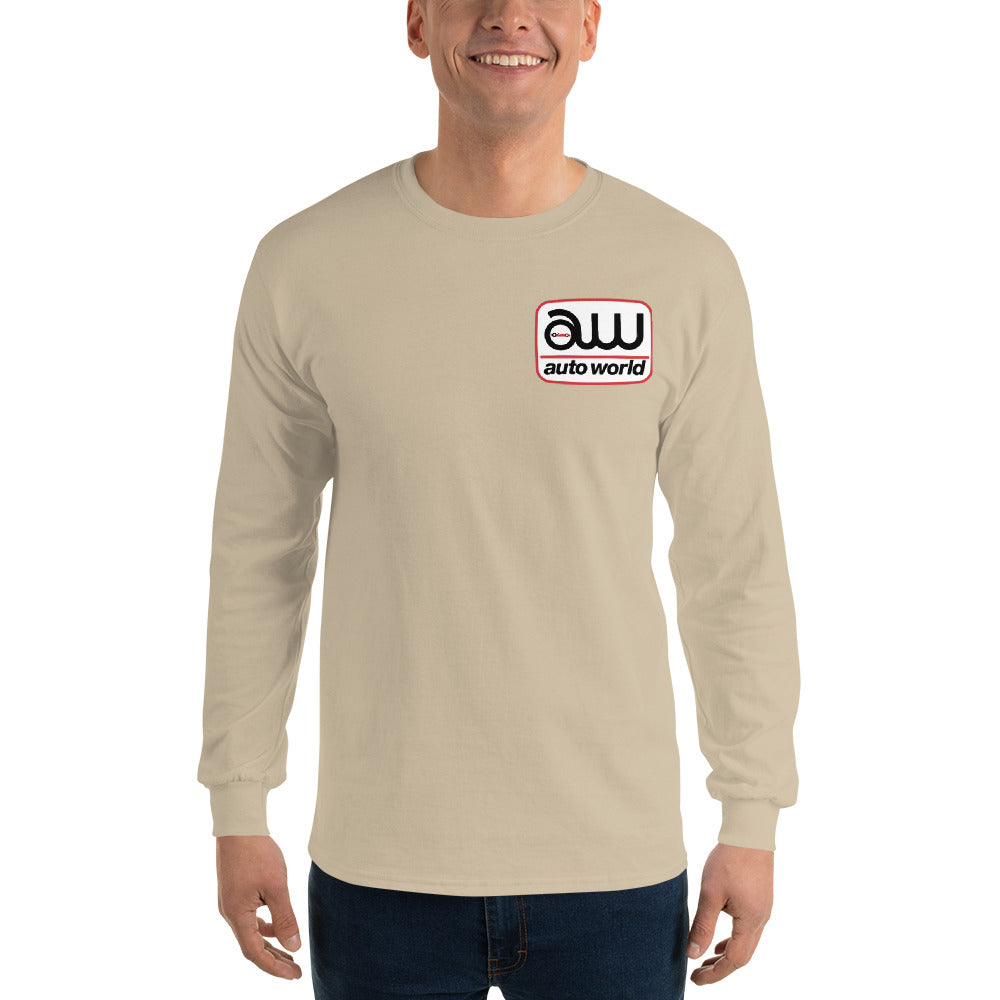 AUTO WORLD LOGO PRINTED LONG-SLEEVED T-SHIRT (FRONT)