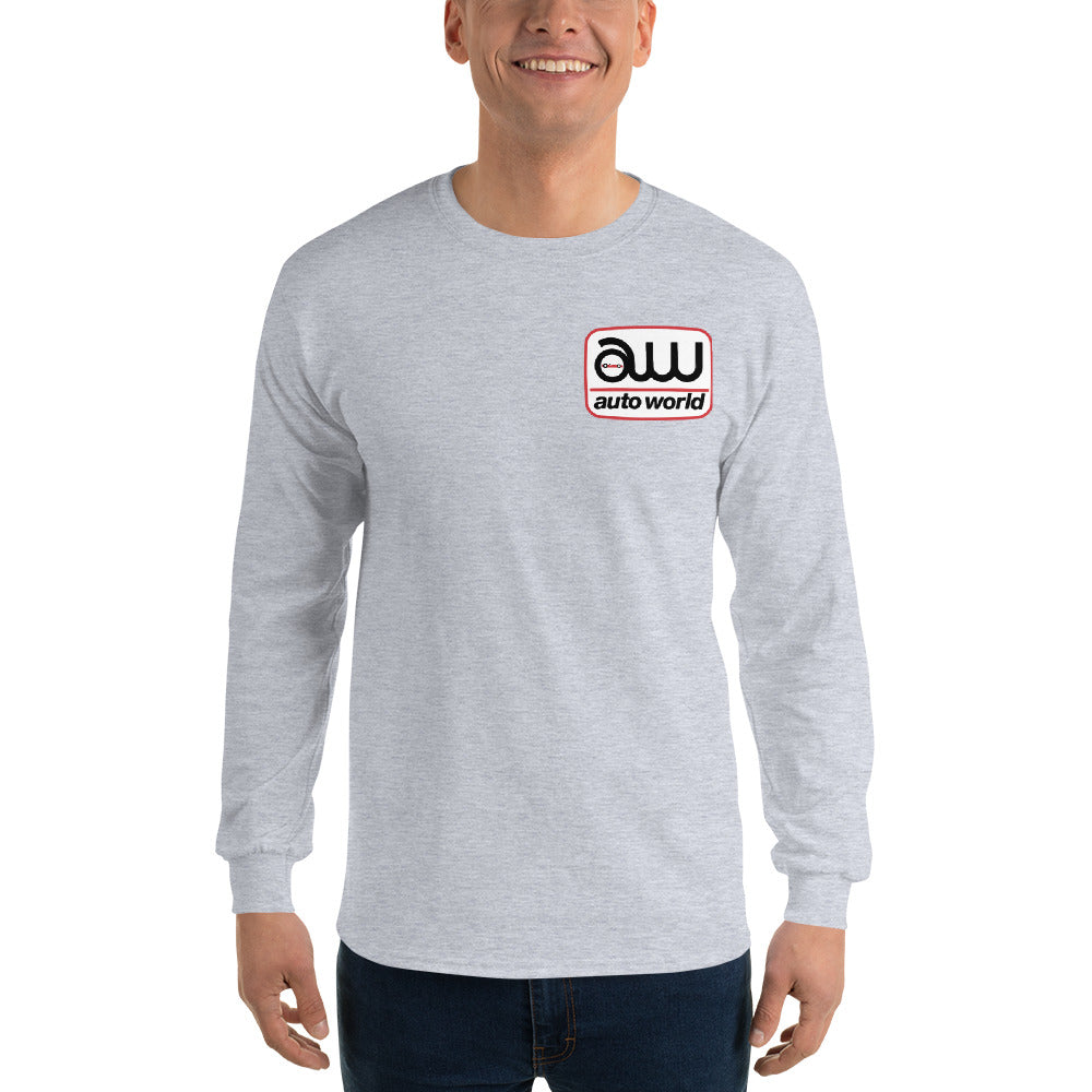 AUTO WORLD LOGO PRINTED LONG-SLEEVED T-SHIRT (FRONT)