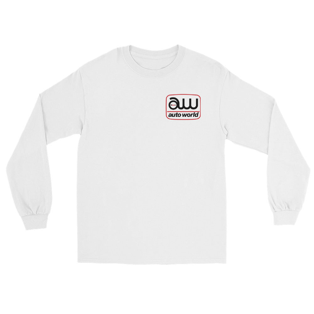 AUTO WORLD LOGO PRINTED LONG-SLEEVED T-SHIRT (FRONT)