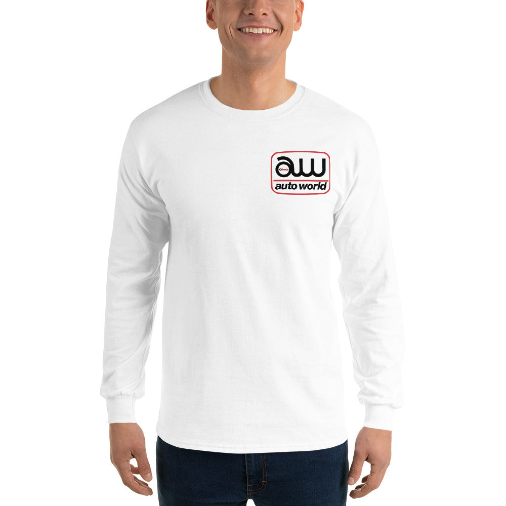 AUTO WORLD LOGO PRINTED LONG-SLEEVED T-SHIRT (FRONT)