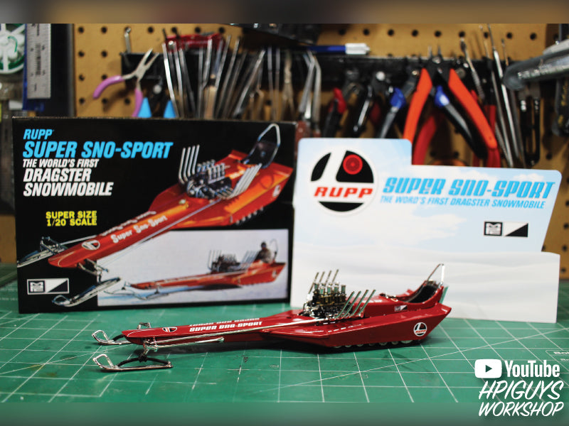 MPC Rupp Super Sno-Sport Snow Dragster 1:20 Scale Model Kit