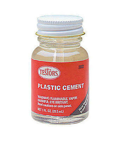 Testors Liquid Cement for Plastic Models 1 oz